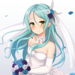 This is a pixiv picture whose title is Bride Sayo.