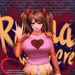 This is a pixiv picture whose title is COMMISSION: Rotana.