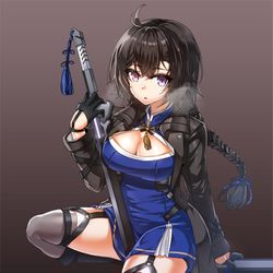 This is a pixiv picture whose title is closers.