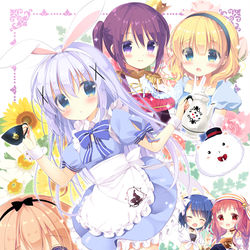 This is a pixiv picture whose title is チノちゃんインワンダーランド.
