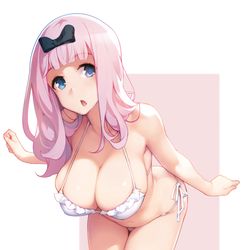 This is a pixiv picture whose title is チカビキニ / Chika Bikini.