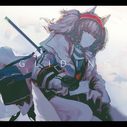 This is a pixiv picture whose title is Angelina.