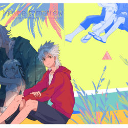 This is a pixiv picture whose title is 【エドシロ同人誌再録】たぶん、あしたには.
