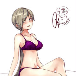 This is a pixiv picture whose title is 千歳さんの下着はとても良い匂いが漂う.