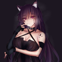 This is a pixiv picture whose title is 玫兰莎.