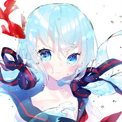 This is a pixiv picture whose title is ボトルミク.