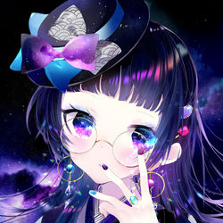 This is a pixiv picture whose title is 天の川着物少女.