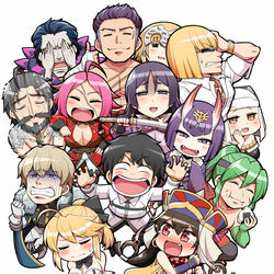 This is a pixiv picture whose title is ｃ９６配布予定FGOギャグ漫画総集編.