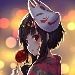 This is a pixiv picture whose title is 浴衣めぐみん.