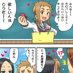 This is a pixiv picture whose title is からかい上手なサナエちゃん.
