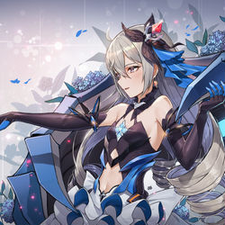 This is a pixiv picture whose title is 崩坏3 ブローニャ.