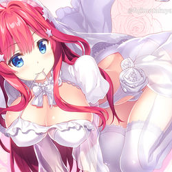 This is a pixiv picture whose title is ウェディング五月.