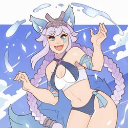 This is a pixiv picture whose title is Paladins, Io.