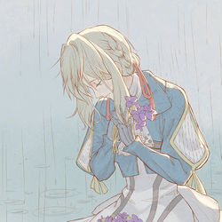 This is a pixiv picture whose title is sending my prayer.
