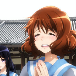 This is a pixiv picture whose title is #PrayForKyoani.