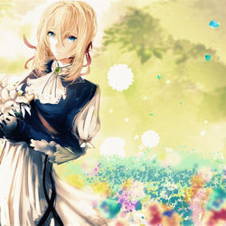 This is a pixiv picture whose title is 花.