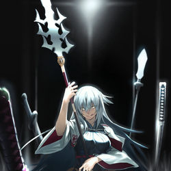 This is a pixiv picture whose title is 八華のランサー.