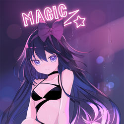 This is a pixiv picture whose title is ある裏路地に….