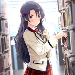 This is a pixiv picture whose title is 制服紗代子.