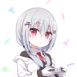 This is a pixiv picture whose title is 葉加瀬さん.