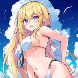 This is a pixiv picture whose title is 夏水着牡丹さん.