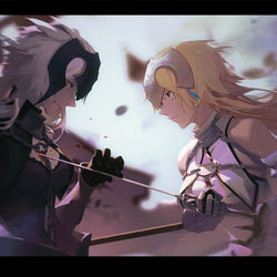 This is a pixiv picture whose title is ジャンヌ・ダルク.