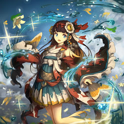 This is a pixiv picture whose title is カラードカープ.