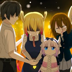 This is a pixiv picture whose title is Pray for KyoAni.