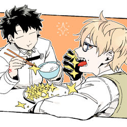 This is a pixiv picture whose title is ぐだ男とジキルとハイド2.