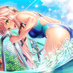 This is a pixiv picture whose title is あーゆらゆらするんじゃー.