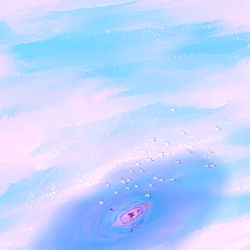 This is a pixiv picture whose title is 梦幻之境.