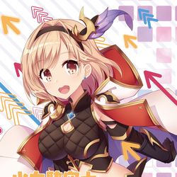 This is a pixiv picture whose title is FF34新刊-少女騎空士の雲外蒼天.