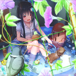 This is a pixiv picture whose title is あっっっついね！.