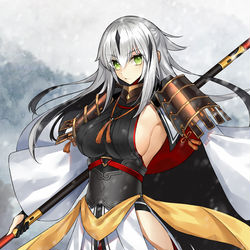 This is a pixiv picture whose title is 長尾景虎.