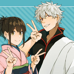 This is a pixiv picture whose title is ピース.