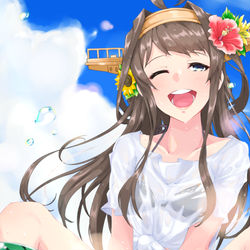 This is a pixiv picture whose title is Summer☀SMILE.