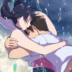 This is a pixiv picture whose title is 天気の子.