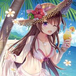 This is a pixiv picture whose title is 夏.