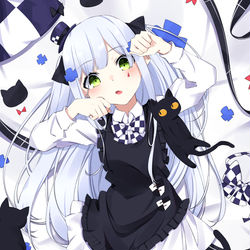 This is a pixiv picture whose title is HK416.