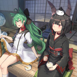 This is a pixiv picture whose title is なんでぬいぬいは….