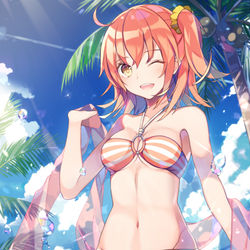 This is a pixiv picture whose title is ブリリアントサマー！.