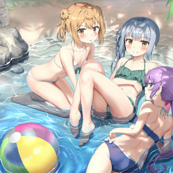 This is a pixiv picture whose title is 裏提督love勢！.