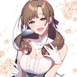 This is a pixiv picture whose title is 通常攻撃が全体攻撃で二回攻撃の真々子さんは好きですか？.