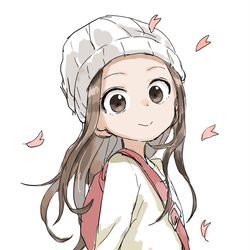 This is a pixiv picture whose title is 今夜アニメ「からかい上手の高木さん」３話目です.