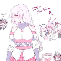 This is a pixiv picture whose title is HBD Yae Sakura (1).