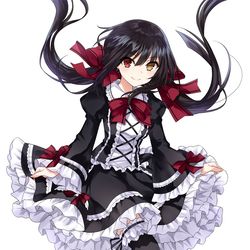 This is a pixiv picture whose title is 時崎狂三.