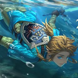 This is a pixiv picture whose title is BreathoftheWild.