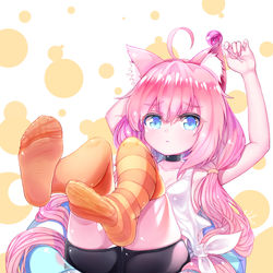 This is a pixiv picture whose title is 猫宮ひなた.