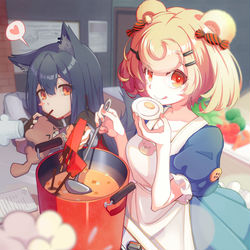 This is a pixiv picture whose title is ポッキーを入れたほうが美味しい.
