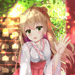 This is a pixiv picture whose title is (๑ơ ₃ ơ)♥ 巫女RFB ヾ(´︶`*)ﾉ♬.